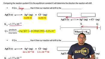 Reaction Quotient & Precipitation