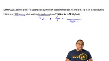 Electrolysis and Current Calculations 1