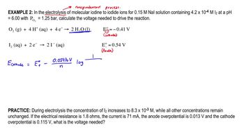 Fundamentals of Electrolysis Calculations 1