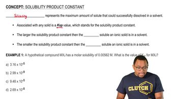 Solubility Product Constant