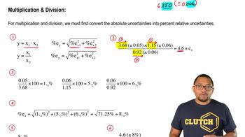 Propagation of Uncertainty