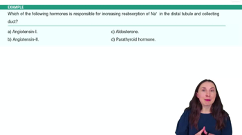 Renal Physiology: Regulation of Glomerular Filtration Example 5