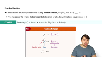 Function Notation