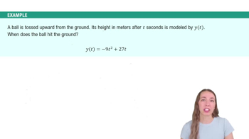 Applications of Quadratic Equations Example 2