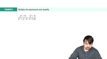 Multiplying Rational Expressions Example 1