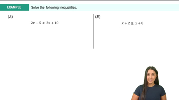 Solving Linear Inequalities Example 3