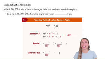 Factoring the GCF out of Polynomials