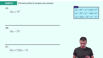 Multiply Using the Difference of Squares Formula Example 1