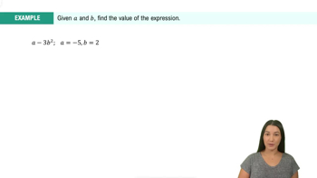 Evaluating Expressions Example 2