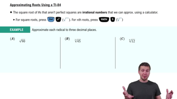 Approximating Roots