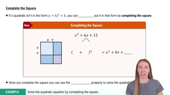Complete the Square