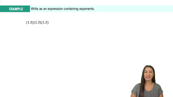 Intro to Exponents Example 3