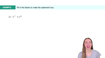 The Power Rule for Exponents Example 2