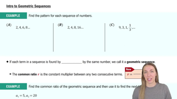 Intro To Geometric Sequences