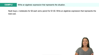 Translating Word Phrases to Expressions  Example 1