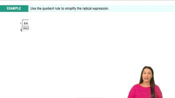 Quotient Rule of Radicals Example 2