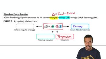 Entropy & Gibbs Free Energy Equation