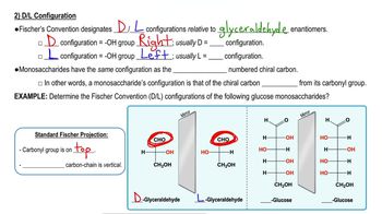 Monosaccharide Configurations