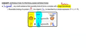 Introduction to Protein-Ligand Interactions 