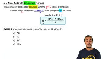 Isoelectric Point of Amino Acids