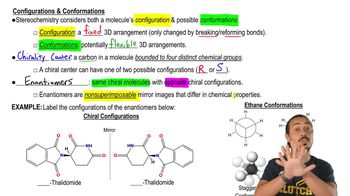 Configurations & Conformations