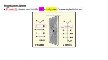 Stereochemistry of Monosaccharides