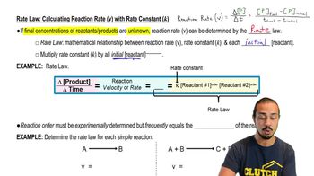 Rate Constants and Rate Law | Channels for Pearson+