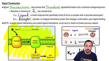 Introduction to Biosignaling