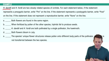 The Biological Species Concept Example 2