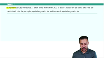 Introduction to Population Growth Models Example 3