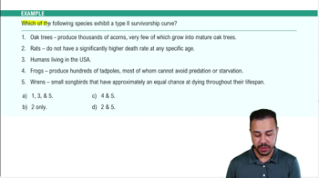 Population Demography Example 1