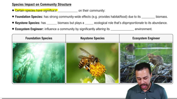 Species Impact on Community Structure