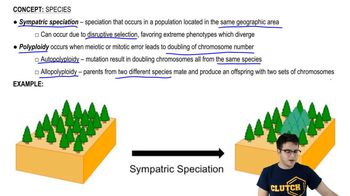 Sympatric Speciation and Hybrid Zones