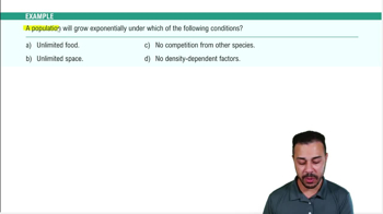 Exponential Population Growth Example 1