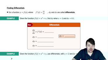 Finding Differentials