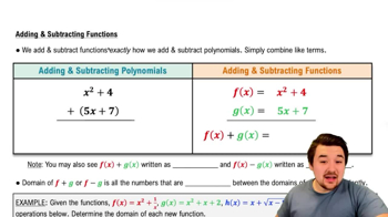 Adding & Subtracting Functions