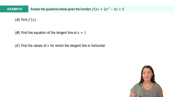 The Power Rule: Negative & Rational Exponents Example 2