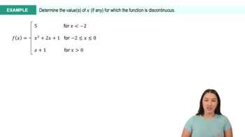 Determine Continuity Algebraically Example 4