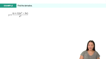 The Quotient Rule Example 3