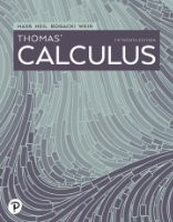 Hass - Thomas' Calculus 15th Edition