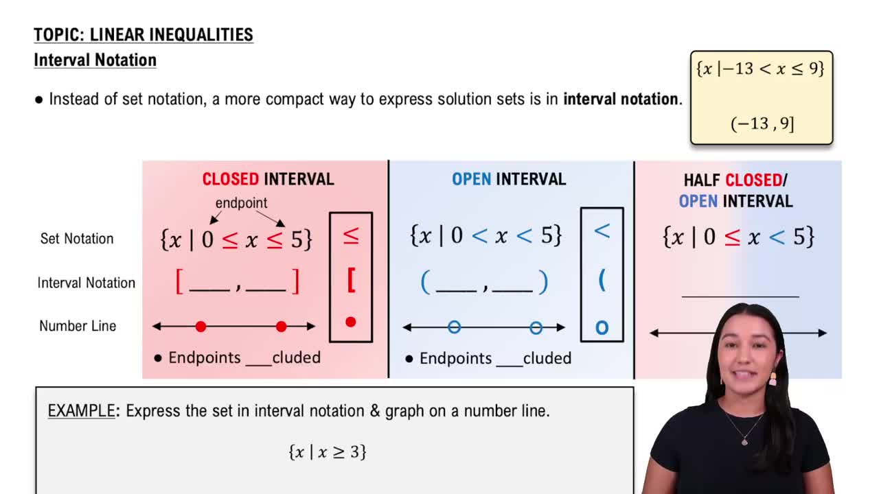 Interval Notation Calculator