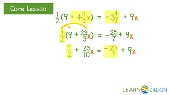 Solve linear equations with rational numbers using mixed numbers