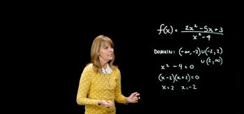 Finding the Domain of Rational Functions