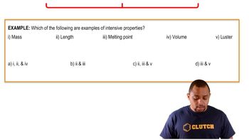 Intensive Properties Example