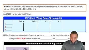 pH Before the Equivalence Point Example