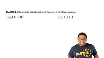 Logarithmic Functions Example