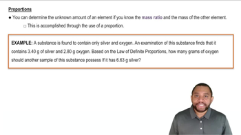 Law of Definite Proportions Example 2