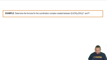 Coordination Complexes Example