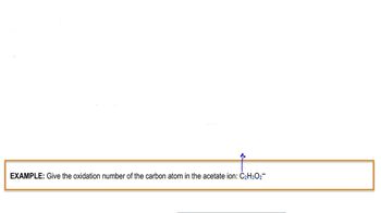 Calculate Oxidation Numbers Example 4