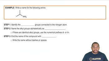 Naming Amines Example